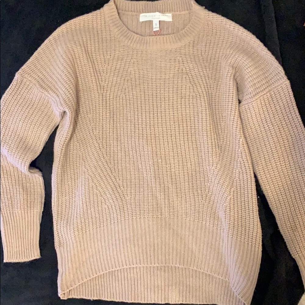 Pink knit